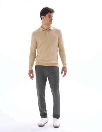 Hanorace - Celio Bluza Bej  Barbati