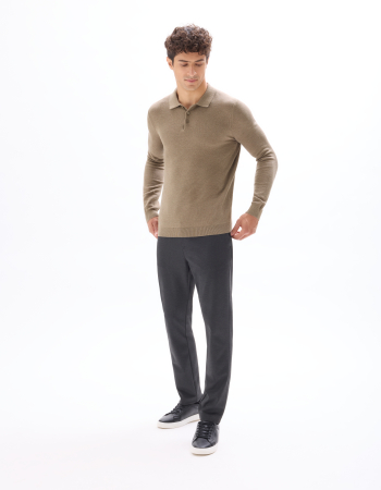 Толстовки - Celio Свитшот Beige Humus Straight