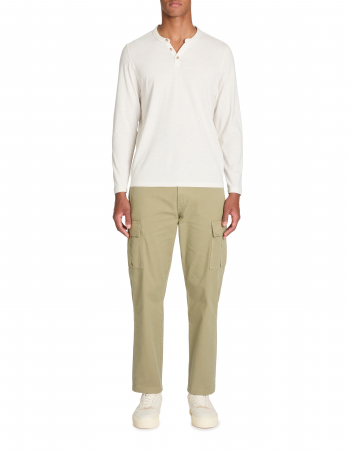 Tricouri si Polo - Celio Bluza Crem Straight Barbati