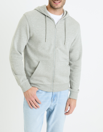 Celio Bluza Gri Deschis Regular Barbati [2]