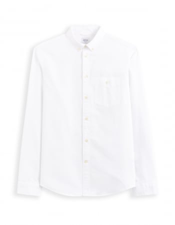 Celio Мужская Рубашка Белая Regular [5]