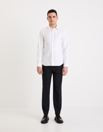Camasi - Celio Camasa Alba Slim Barbati