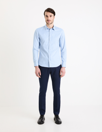 Camasi - Celio Camasa Albastra Deschisa Slim Barbati