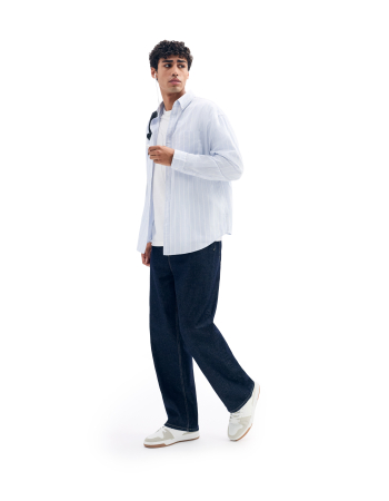 Celio Рубашка Light Blue  [4]