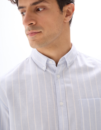 Celio Рубашка Light Blue  [3]