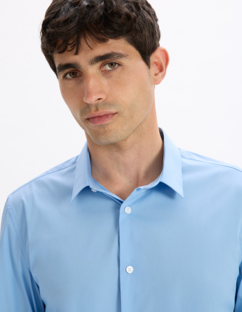 Celio Camasa Albastra Deschisa Slim Barbati [3]