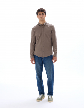 Рубашки - Celio Рубашка Marron Clair 