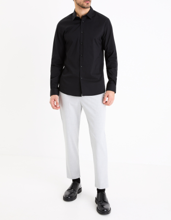 Camasi - Celio Camasa Neagra Slim Barbati