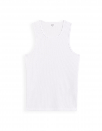 Celio Мужская Майка Белая Slim [3]