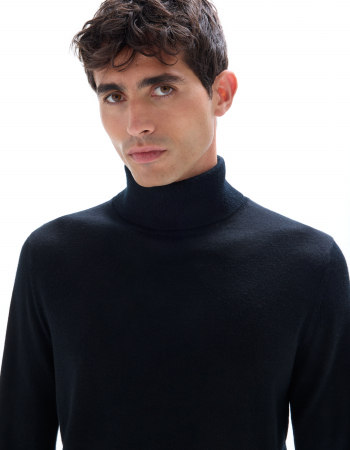 Celio Мужская Водолазка Чёрная  [4]