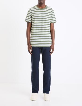 Celio Pantaloni Navy Straight Barbati [2]