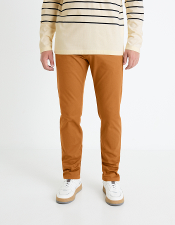 Celio Pantaloni Maro Slim Barbati [1]