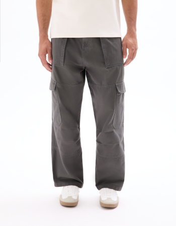 Celio Pantaloni Gri Inchis Baggy Barbati [1]