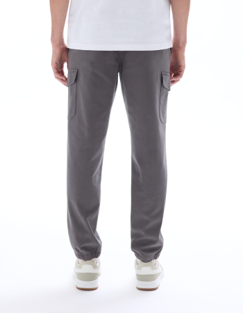 Celio Pantaloni Gri Inchis Straight Barbati [2]