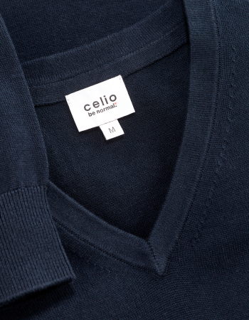 Celio Pulover Navy Regular Barbati [3]