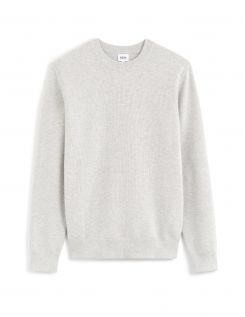 IMBRACAMINTE - Celio Pulover Gri Deschis Slim Barbati