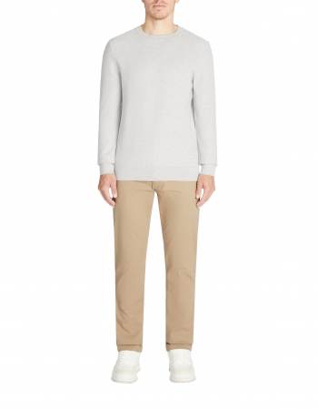 Pulovere si Cardigane - Celio Pulover Gri Deschis Slim Barbati