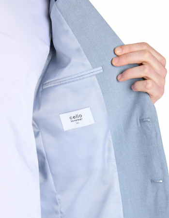 Celio Sacou Albastru Deschis Slim Barbati [3]
