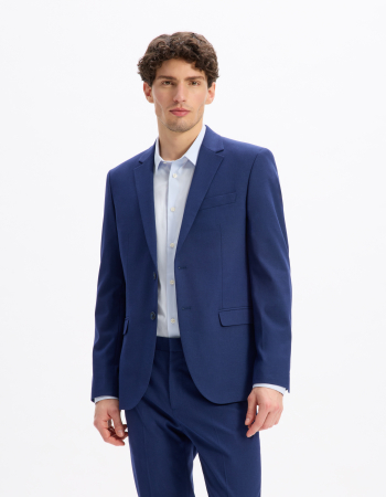 Geci si Jachete - Celio Sacou Albastru Slim Barbati