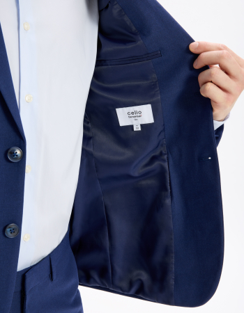 Celio Sacou Albastru Slim Barbati [3]