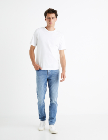 BARBATI - Celio Tricou Alb Boxy Barbati
