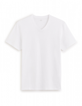 Celio Мужская Футболка Белая Straight [3]