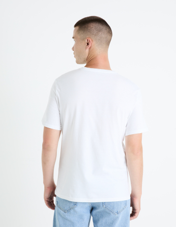 Celio Мужская Футболка Белая Straight [1]