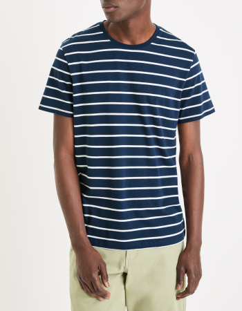 Celio Tricou Navy Straight Barbati [2]