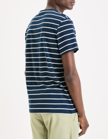 Celio Tricou Navy Straight Barbati [1]