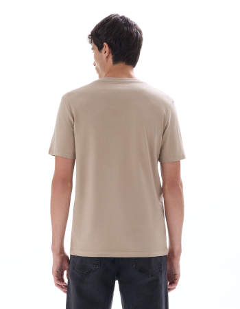 Celio Футболка Beige Humus  [2]
