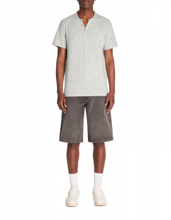 BARBATI - Celio Tricou Gri Deschis Straight Barbati