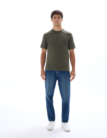 Tricouri si Polo - Celio Tricou Haki  Barbati