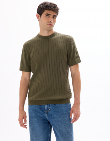 BARBATI - Celio Tricou Haki  Barbati