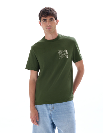 Celio Tricou Verde Masliniu  Barbati [1]