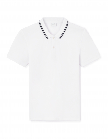 Celio Футболка-Поло Optical White  [4]