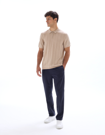 BARBATI - Celio Tricou Polo Bej  Barbati