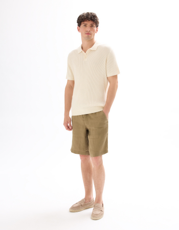BARBATI - Celio Tricou Polo Bej  Barbati