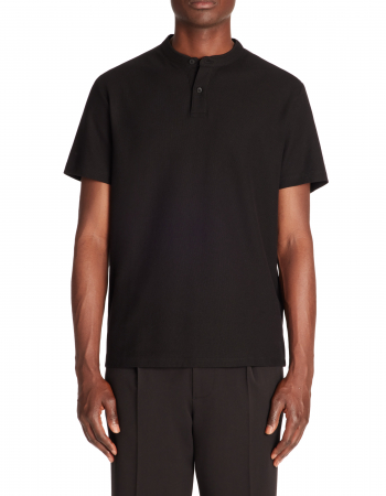 Celio Tricou Polo Negru Regular Barbati [2]