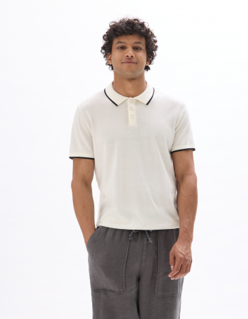 Celio Tricou Polo Crem  Barbati [2]