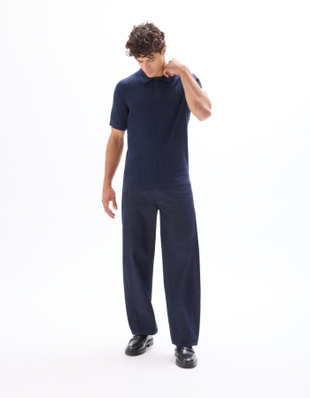 Tricouri si Polo - Celio Tricou Polo Indigo  Barbati