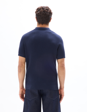 Celio Tricou Polo Indigo  Barbati [2]