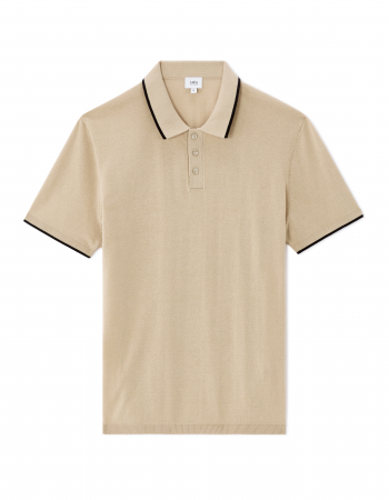 BARBATI - Celio Tricou Polo Bej  Barbati