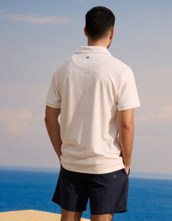 Celio Tricou Polo Alb  Barbati [3]