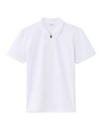 BARBATI - Celio Tricou Polo Alb  Barbati