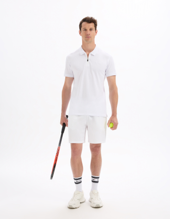 Tricouri si Polo - Celio Tricou Polo Alb  Barbati