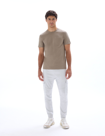 BARBATI - Celio Tricou Bej  Barbati