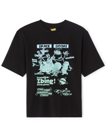 Celio Tricou Tricou Negru  Barbati [3]