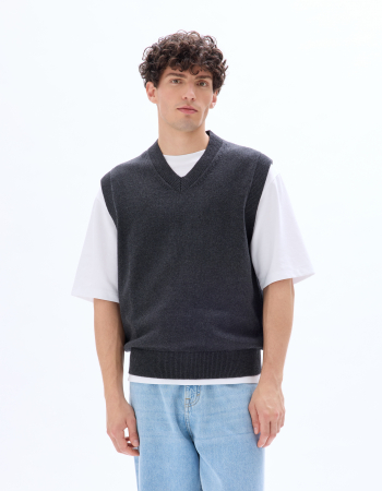 Celio Жилет Anthracite Mel  [1]