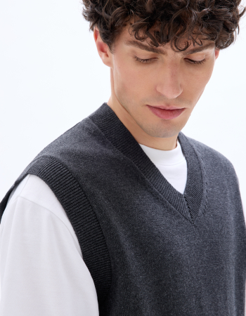 Celio Жилет Anthracite Mel  [3]
