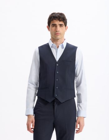 Veste - Celio Vesta Albastra Slim Barbati
